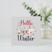 かわいい犬こんにちは冬 (スタンド正面)