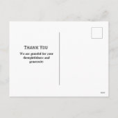 かわいい犬しhtzuサンタキャップクリスマスサンティアゴ シーズンポストカード (裏面)