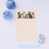 かわいい犬たちチラシ チラシ (シングル)