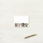 かわいい犬たち ポストイット (デスク上)