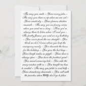 かわいい犬とギター。 シーズンカード (裏面)