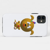 かわいい犬とトンボ Case-Mate iPhoneケース (裏面(横))