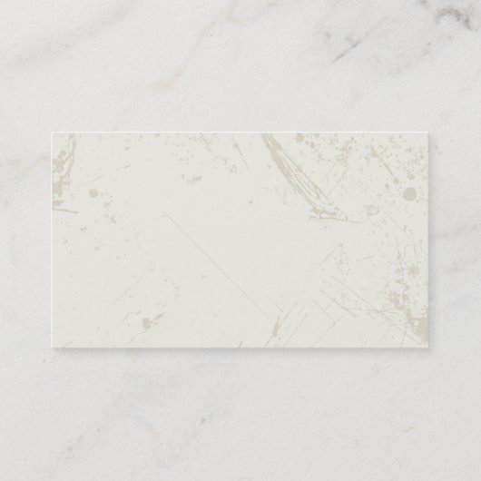 かわいい犬と猫ペット座るサービス 名刺 (裏面)