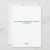 かわいい犬のおばあちゃんパーソナライズされたクリスマスペットの写真 シーズンカード (裏面)