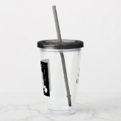 かわいい犬のお母さんの白黒の写最高の真|過去記事 アクリルタンブラー (左)