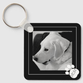 かわいい犬のお母さんの白黒の写最高の真|過去記事 キーホルダー