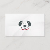 かわいい犬のアイコン 名刺 (正面)