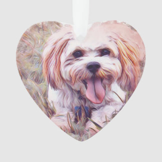 かわいい犬のオーナメント オーナメント