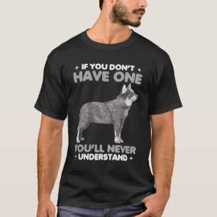 かわいい犬のオーナーのオーストラリアの牛の犬の子犬好き Tシャツ
