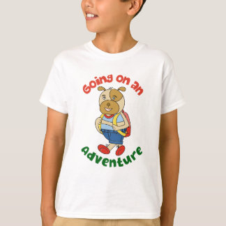 かわいい犬のキャラクター 楽しいキャラクターの子犬 キッズ Tシャツ