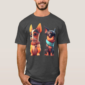 かわいい犬のギフト 男の子 Tシャツ