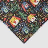 かわいい犬のクリスマス 薄葉紙 (詳細)