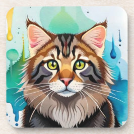 かわいい犬のクローズアップのミニクリップボード コースター