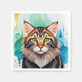 かわいい犬のクローズアップのミニクリップボード スタンダードカクテルナプキン