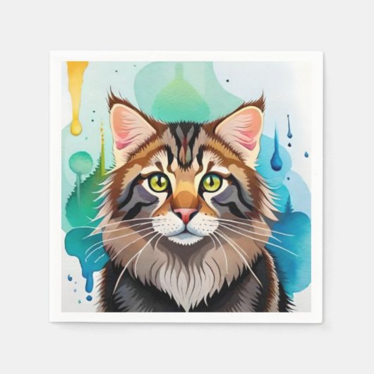 かわいい犬のクローズアップのミニクリップボード スタンダードカクテルナプキン (正面)