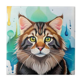 かわいい犬のクローズアップのミニクリップボード タイル