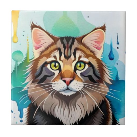 かわいい犬のクローズアップのミニクリップボード タイル (正面)