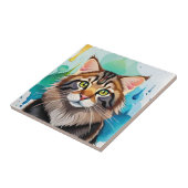 かわいい犬のクローズアップのミニクリップボード タイル (側面)