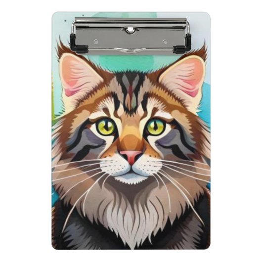 かわいい犬のクローズアップのミニクリップボード ミニクリップボード (正面)