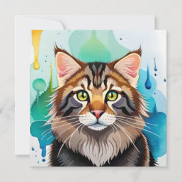 かわいい犬のクローズアップのミニクリップボード 招待状