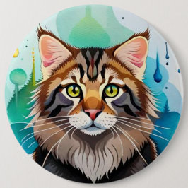 かわいい犬のクローズアップのミニクリップボード 缶バッジ