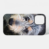 かわいい犬のケースメイトiPhoneケース iPhoneケース (裏面横)