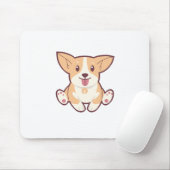 かわいい犬のコレクション マウスパッド (マウス)