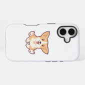 かわいい犬のコレクション iPhone 16ケース (裏面横)