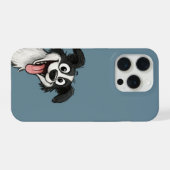 かわいい犬のスマホケース iPhoneケース (裏面横)