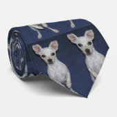 かわいい犬のタイ ネクタイ (ロール)