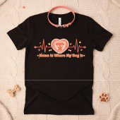 かわいい犬のデザイン Tシャツ