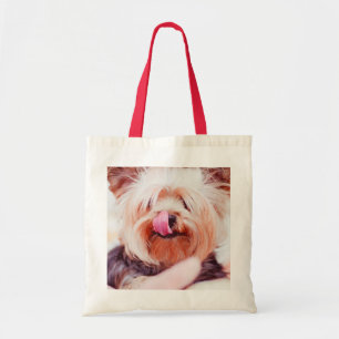 かわいい犬のトートバッグ トートバッグ