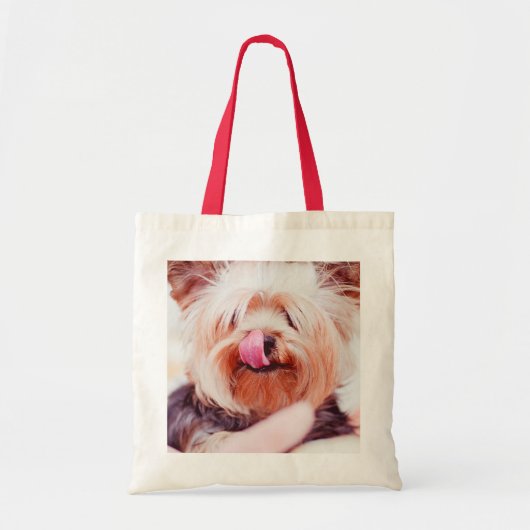 かわいい犬のトートバッグ トートバッグ (正面)