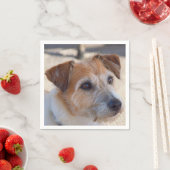 かわいい犬のナプキン スタンダードカクテルナプキン (インサイチュ)