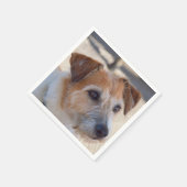 かわいい犬のナプキン スタンダードカクテルナプキン (角)