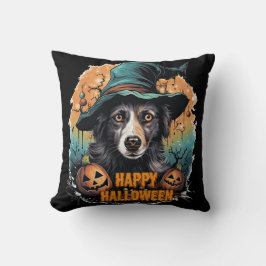 かわいい犬のハロウィンパーティー クッション