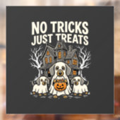 かわいい犬のハロウィン お菓子をちょうだい ウィンドウサイン (シート2)