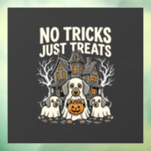 かわいい犬のハロウィン お菓子をちょうだい ウィンドウサイン (シート3)
