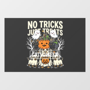 かわいい犬のハロウィン お菓子をちょうだい ウィンドウサイン