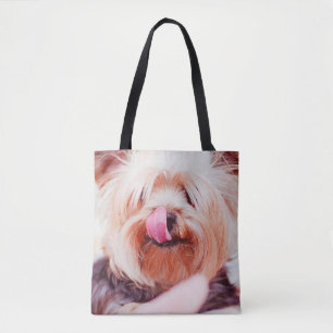 かわいい犬のバッグ トートバッグ