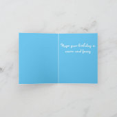 かわいい犬のバースデー・カード カード (内部)