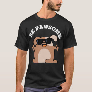 かわいい犬のパウ素晴らしン Tシャツ