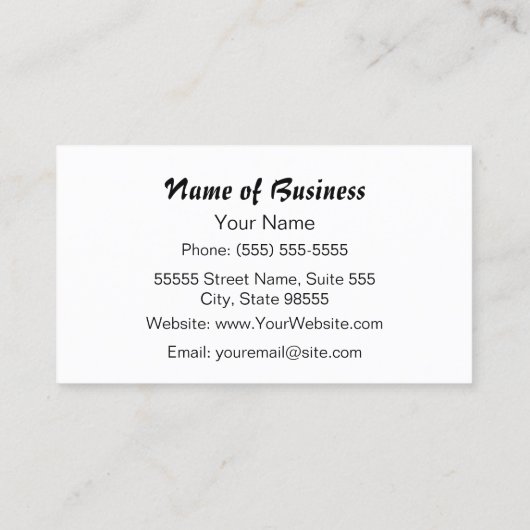 かわいい犬のピンクの弓ペット座るサービス 名刺 (裏面)