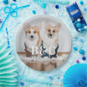 かわいい犬のペットの名前の写真 ペーパープレート (パーティー)