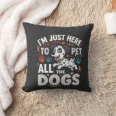 かわいい犬のペット愛好家ベクター クッション (ブランケット)