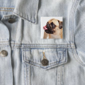 かわいい犬のボタン1 缶バッジ (インサイチュ)