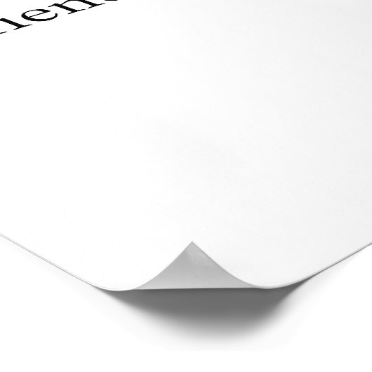 かわいい犬のママ定義名詞名前をカスタムする ポスター (角)