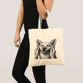 かわいい犬のママ/パパ トートバッグ (正面(商品))