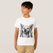 かわいい犬のママ/パパ Tシャツ (正面フル)