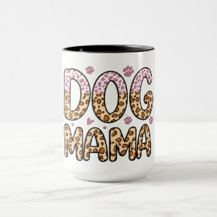 かわいい犬のママ マグカップ